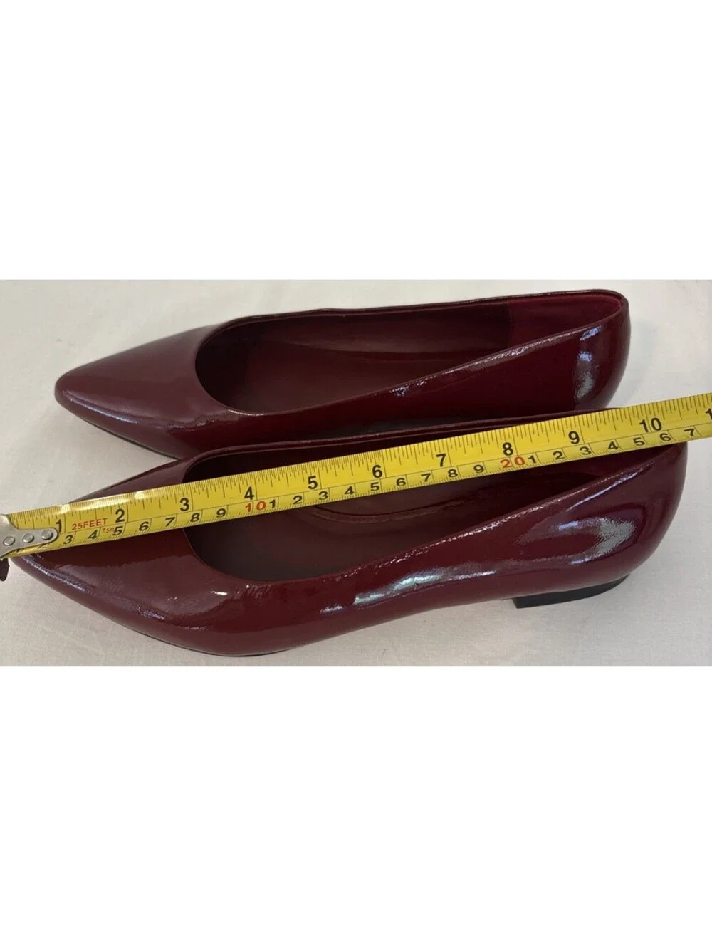 Brooks Brothers Patent Leather Deep Wine Red/ Burgundy Red Women’s Shoes Size 9